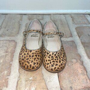 Mini Boden Leopard Ballet Flats